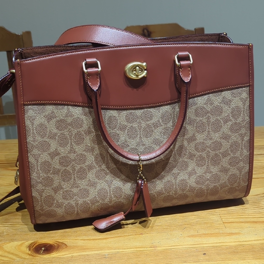 Coach Brooke Carryall Signature Canvas